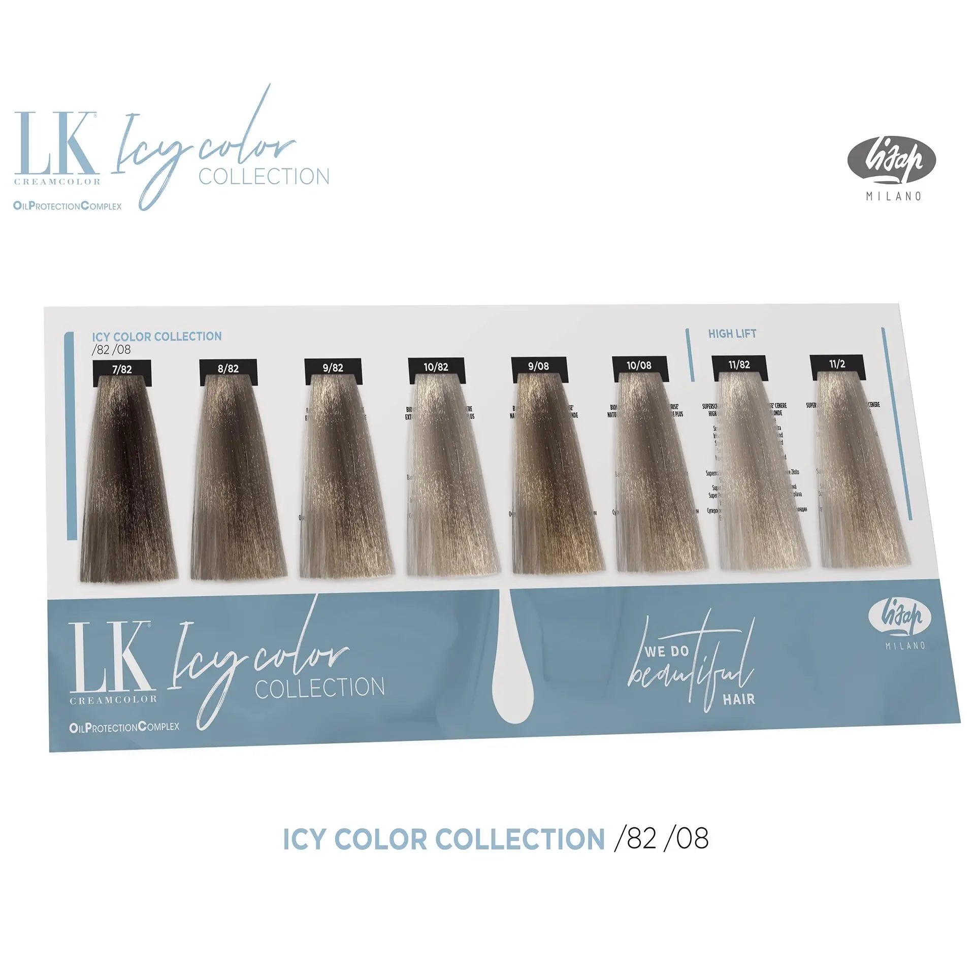 Color11 Lisap LK OPC Permanent Color 11/82 Light Blond Super Lightener (New ...